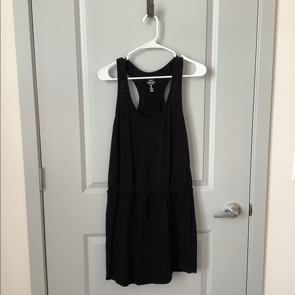 GAP Dresses & Skirts - Gap Black racerback cotton dress size m